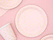 Picture of PLATES POLKA DOTS LIGHT PINK 18CM